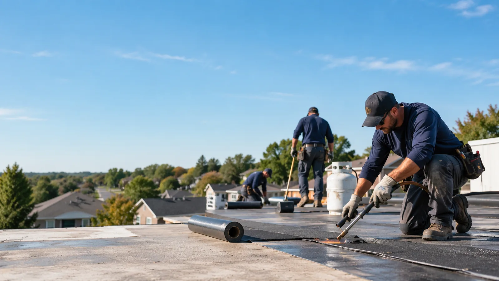 Flat Roof Leak Repair providers in Linwood, NC